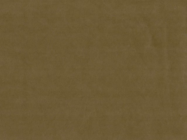 Muted olive-brown velvet with a softly shaded, plain pile surface