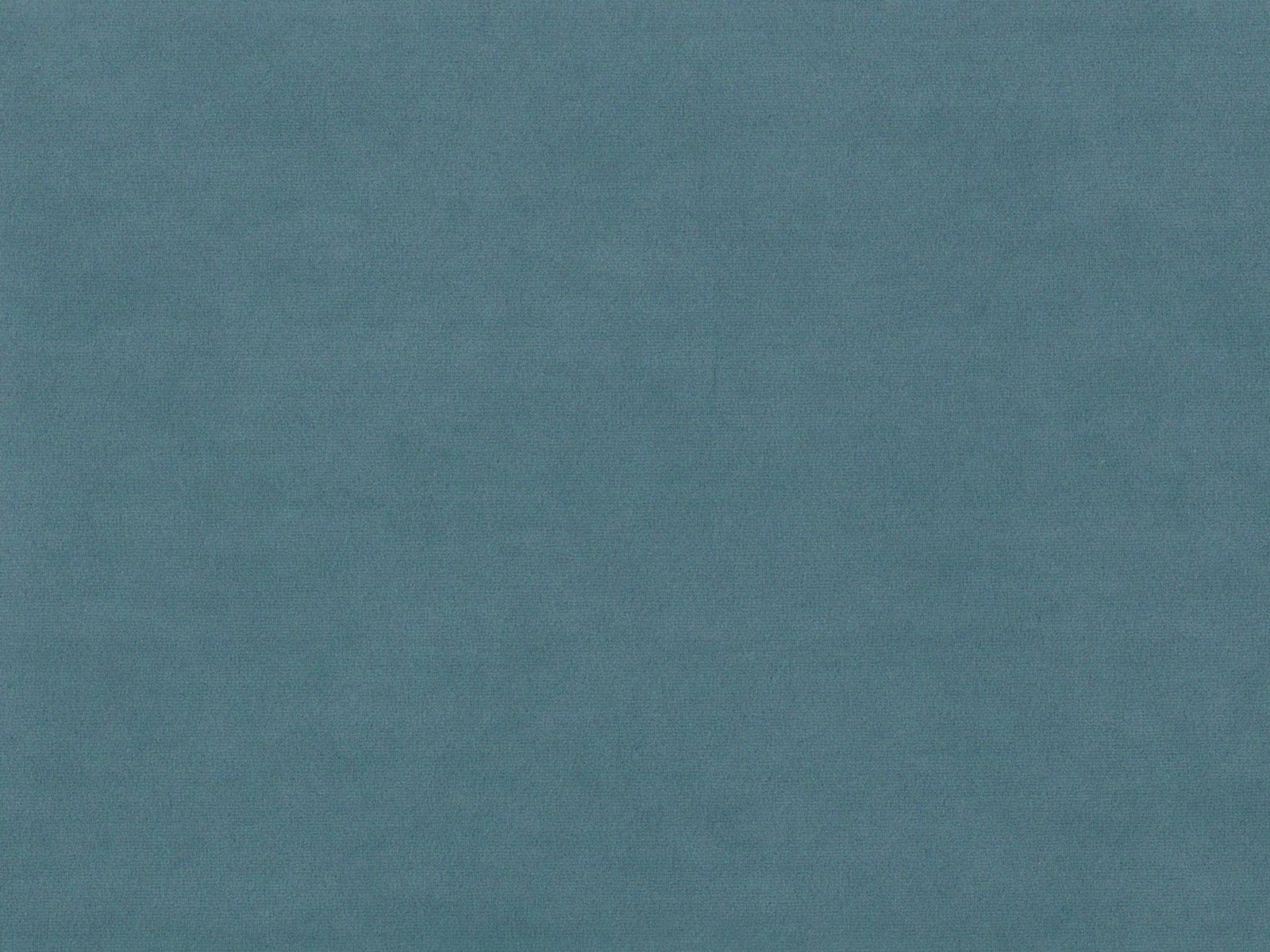 Muted blue-teal plain velvet swatch with subtle directional pile and tonal shading