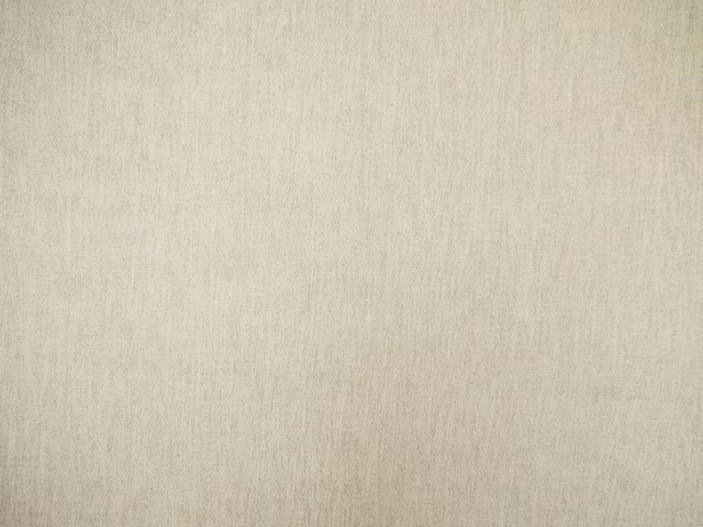 Pale greige chenille with fine vertical strié texture and softly mottled shading