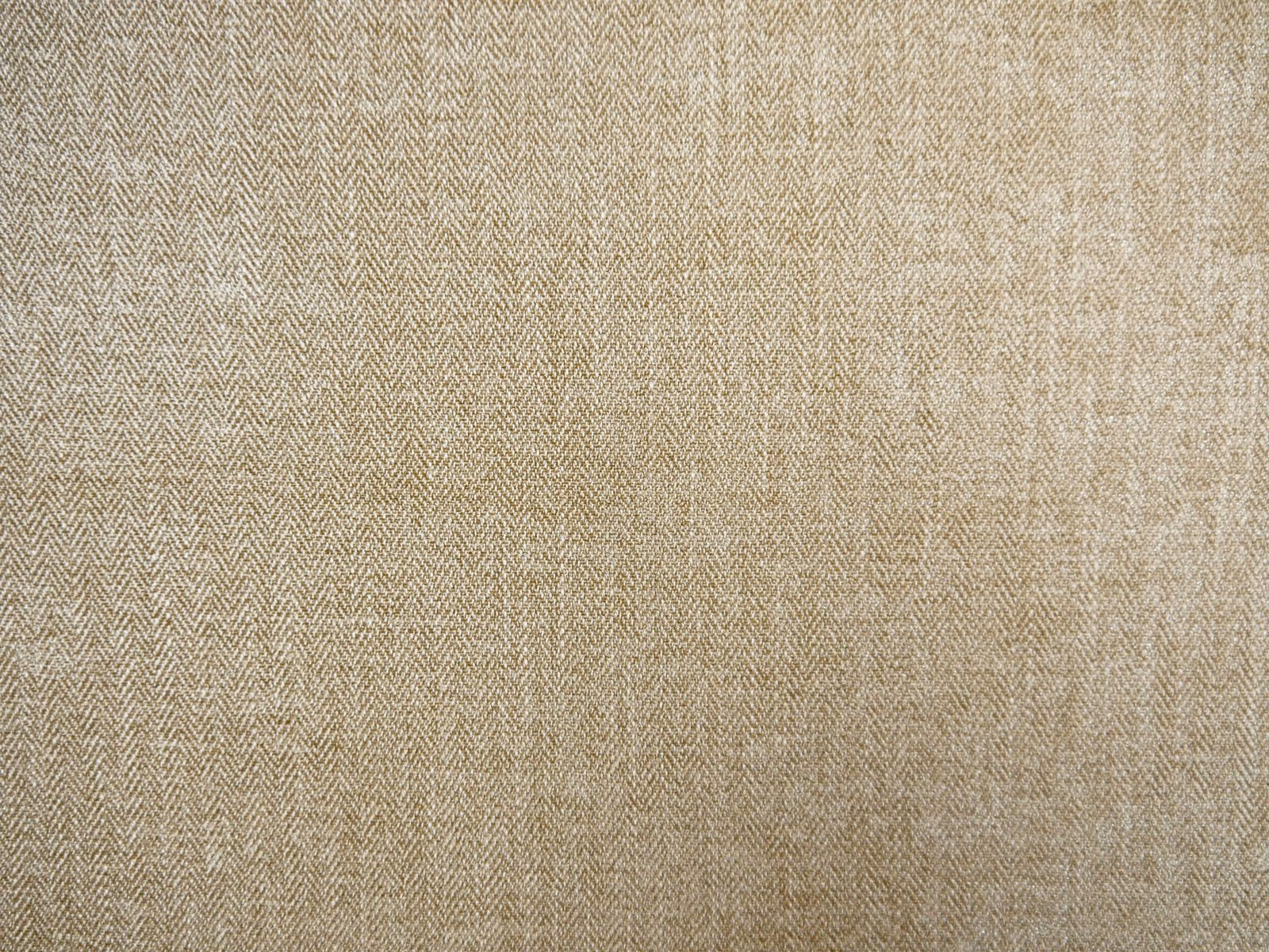 Warm oatmeal chenille with fine cream and tan herringbone texture