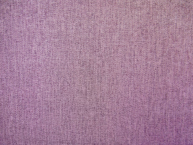 Dusty mauve-lilac chenille with fine herringbone weave and softly textured surface