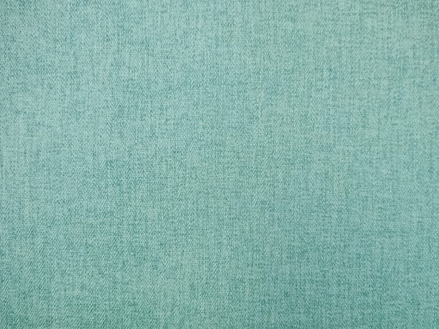 Muted aqua-teal chenille with fine mottled woven texture and soft vertical movement