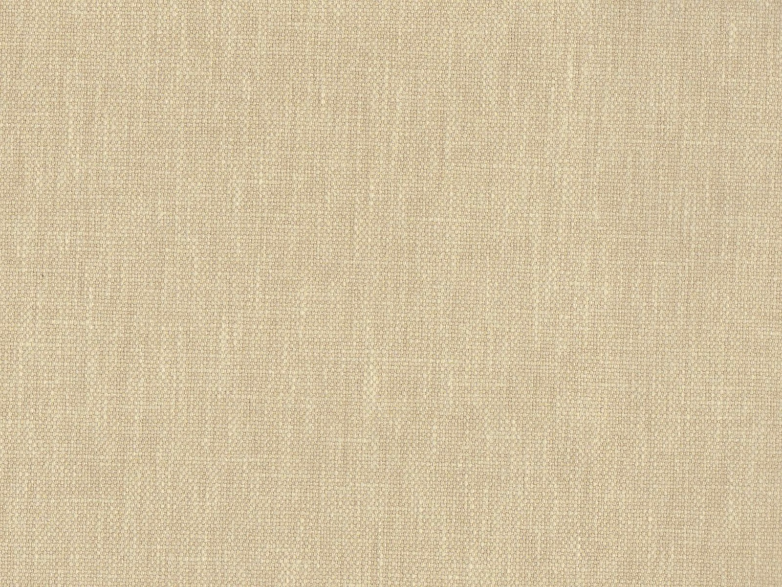 Warm oatmeal beige flat-weave textile showing a fine, softly irregular woven grid