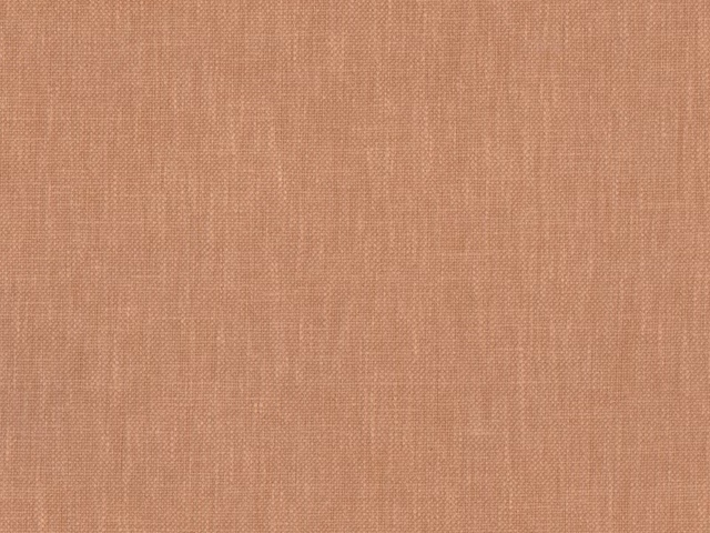 Close-up of muted terracotta flat weave with fine crosshatched texture