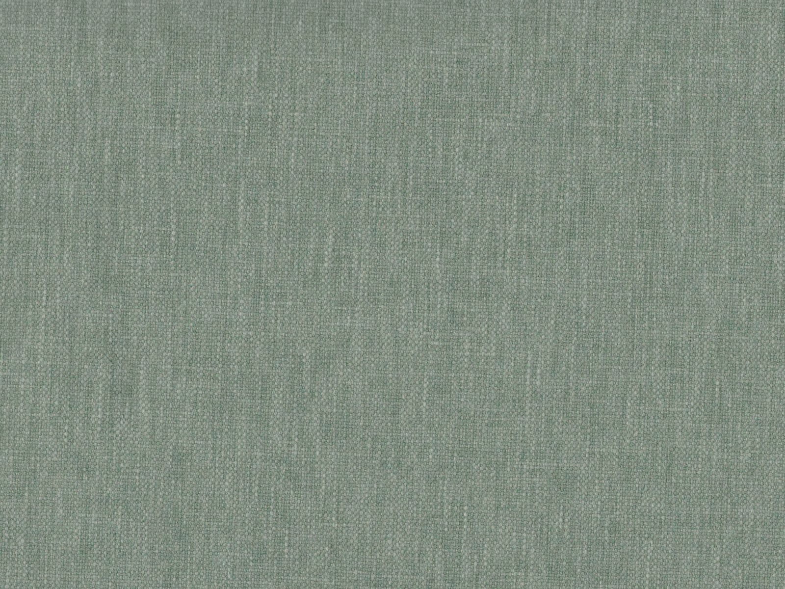 Muted sage green flat weave with fine vertical striations and softly mottled texture