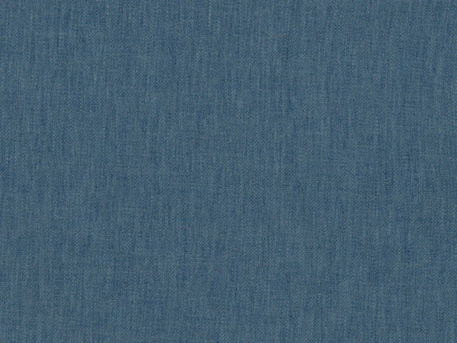 Muted slate-blue flat weave with fine vertical striations and softly mottled texture