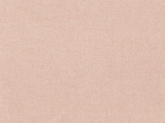 Pale blush-pink faux wool showing a fine, softly mottled woven surface