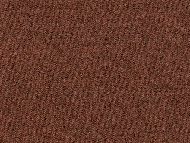 Close-textured russet brown faux wool with subtle diagonal woven movement