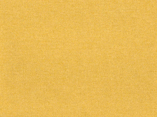 Close view of golden mustard faux-wool with a fine, softly textured weave