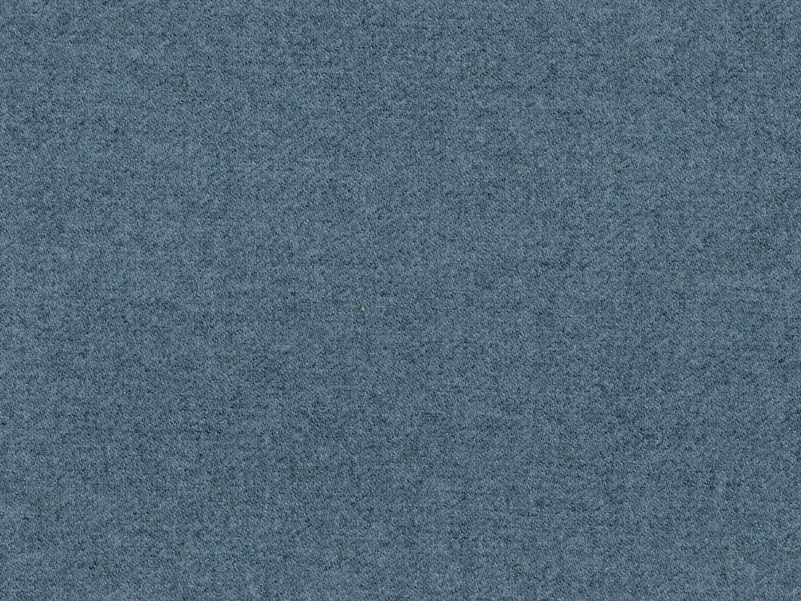 Close-up of cool blue-grey faux wool with a softly flecked, brushed texture