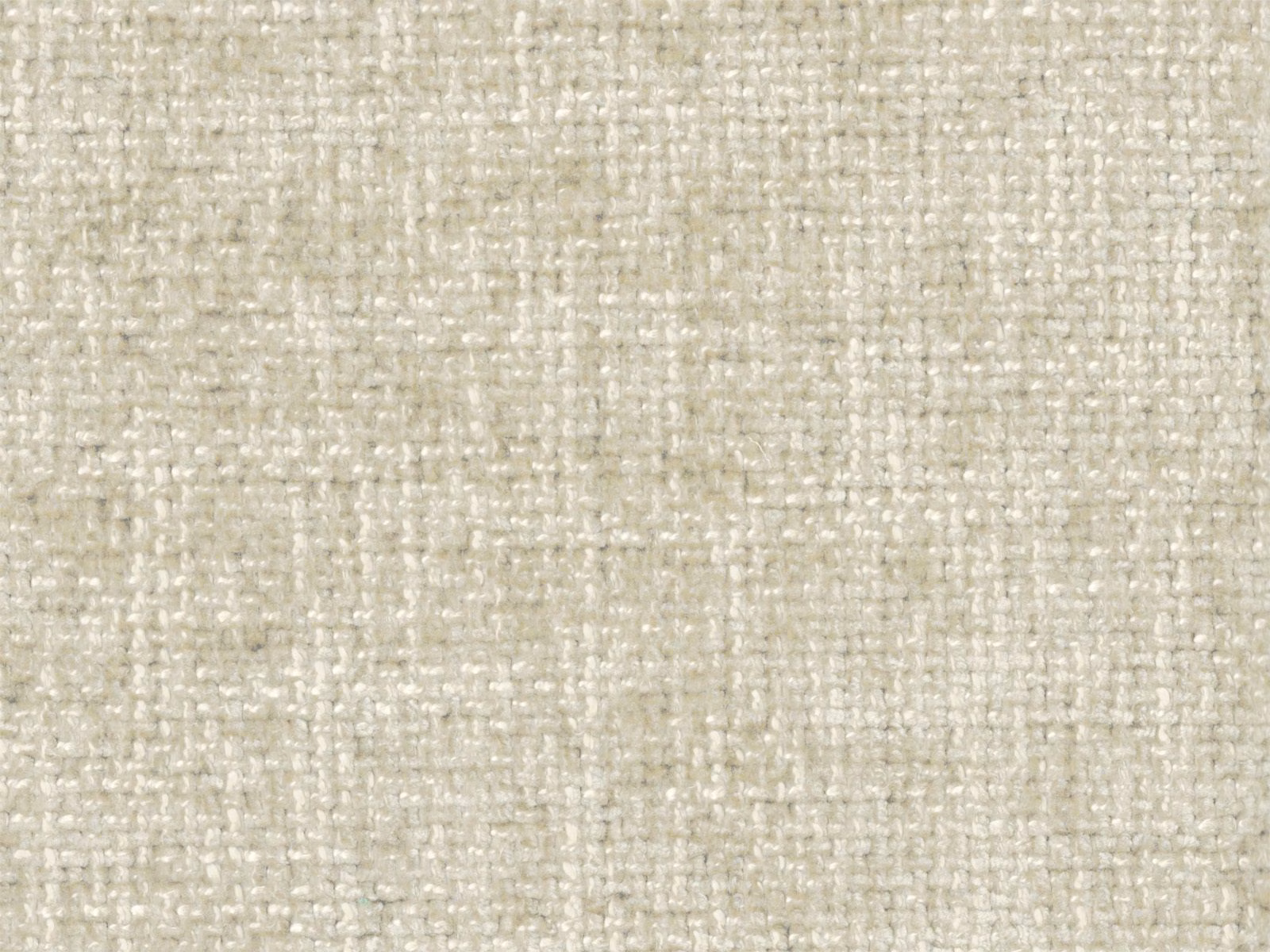 Warm ivory-beige chenille showing a softly flecked, nubby woven texture