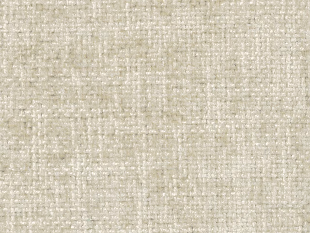 Warm ivory-beige chenille showing a softly flecked, nubby woven texture