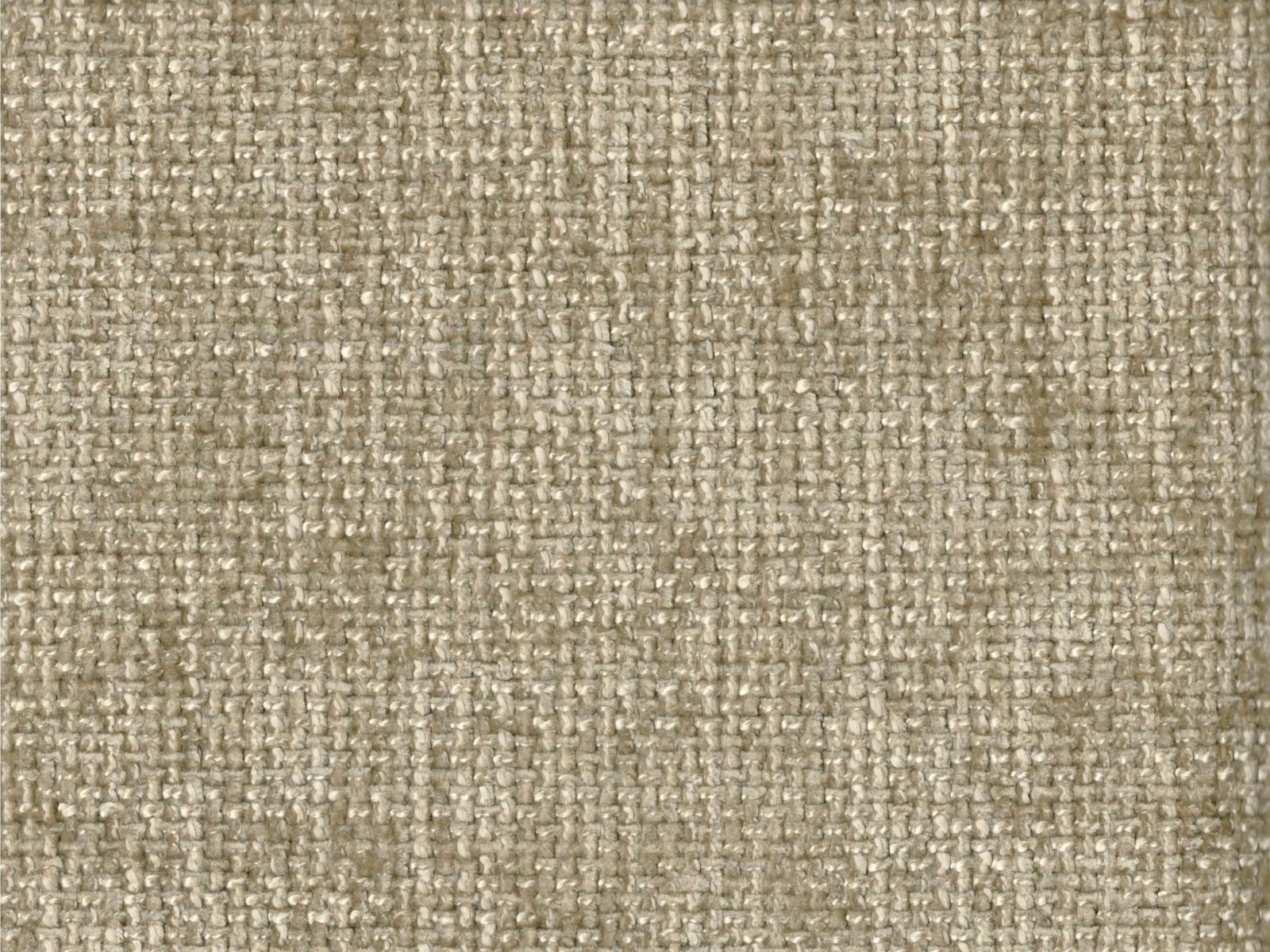 Warm taupe chenille with a close, softly flecked woven texture