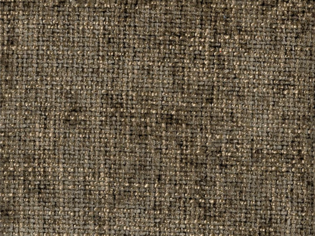 Mottled taupe-brown chenille with a chunky, softly flecked woven texture