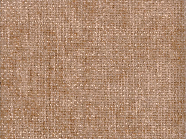 Warm sandy beige chenille with a softly irregular woven texture and subtle tan flecks