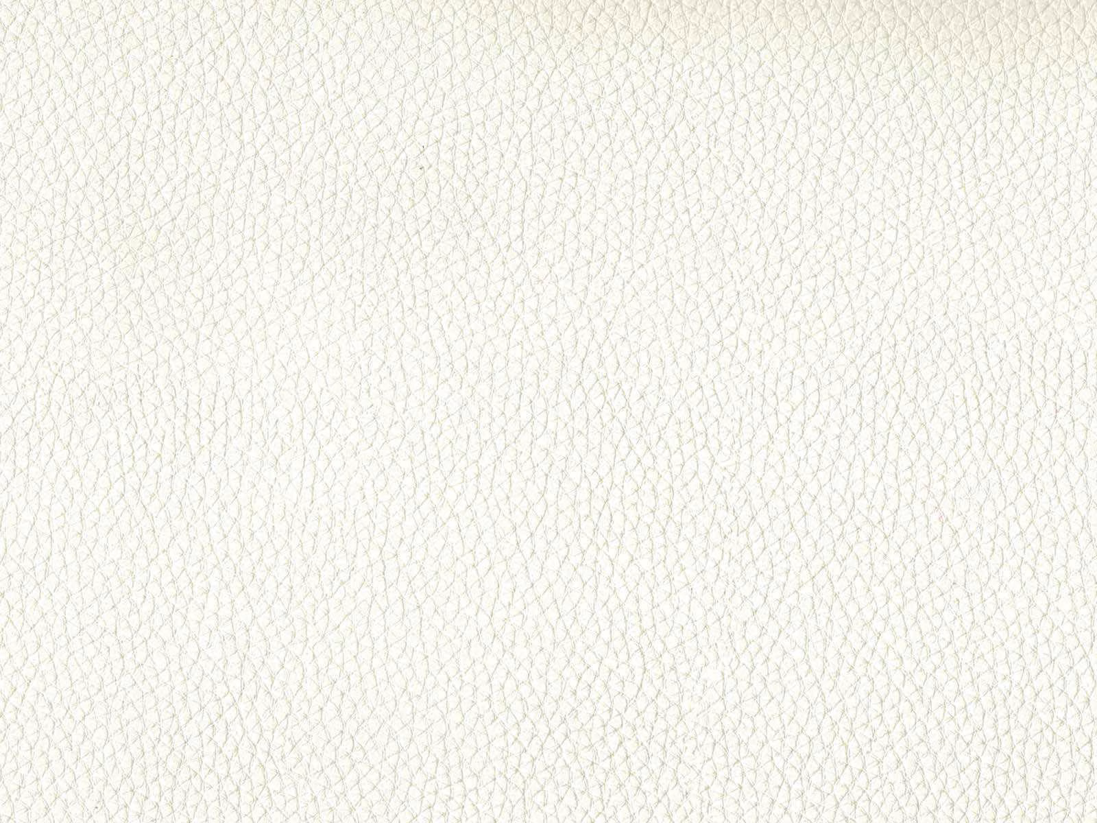 Pale ivory faux leather with a fine irregular pebble-grain texture