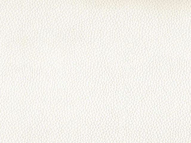 Pale ivory faux leather with a fine irregular pebble-grain texture