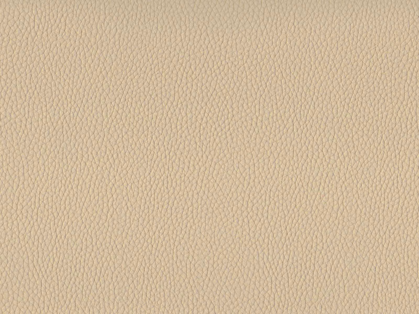Warm oatmeal beige faux leather with fine organic pebbled grain texture