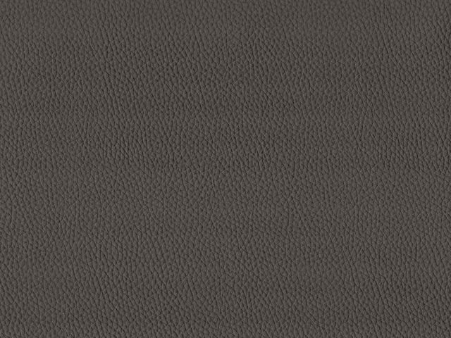 Dark charcoal-grey faux leather with a fine, irregular pebbled grain