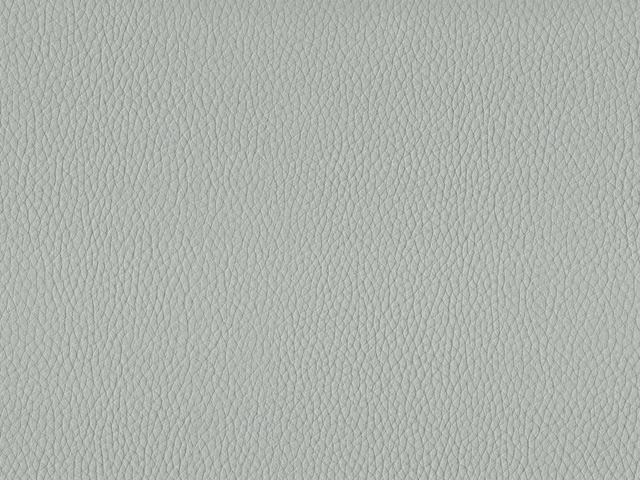 Pale blue-grey faux leather with a fine, irregular pebbled grain