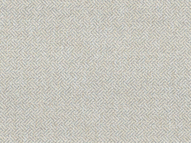 Pale stone-grey chenille with a tightly woven ivory herringbone texture