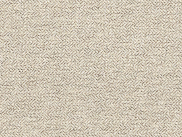 Warm ivory-greige chenille with a fine tactile herringbone weave