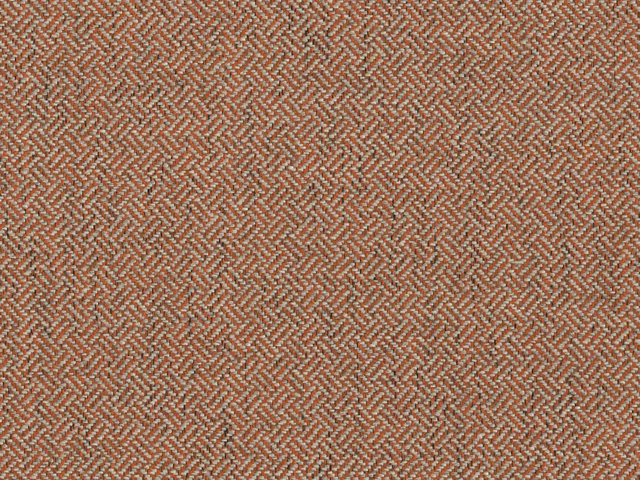 Muted terracotta taupe chenille with a fine woven zigzag texture