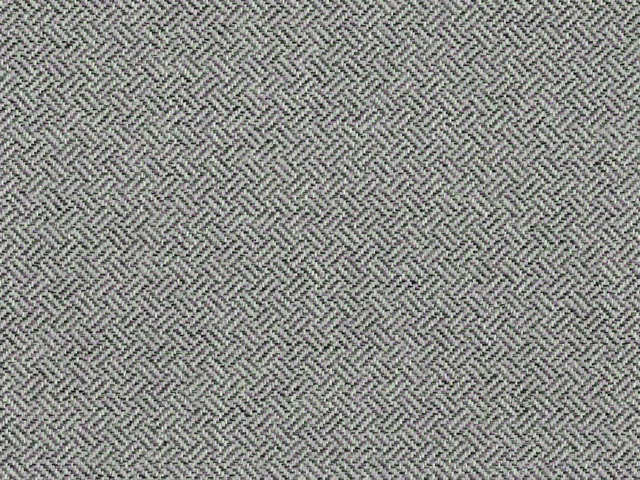 Cool grey chenille with a tightly woven, broken herringbone texture