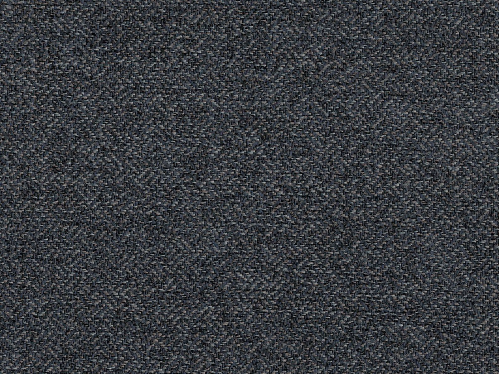 Close-up of cool charcoal-grey chenille with a fine mottled woven texture