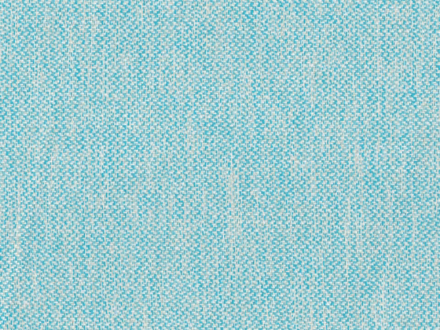 Bright aqua turquoise chenille with fine pale flecks and a softly nubby woven texture