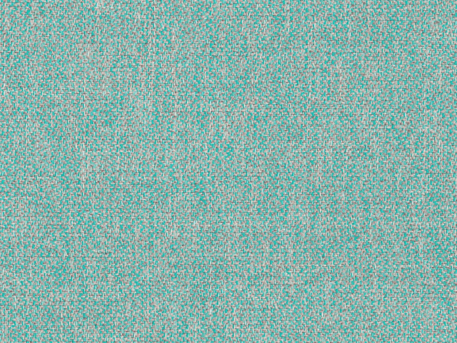 Close-up of aqua-teal chenille with fine pale flecks and a softly mottled weave