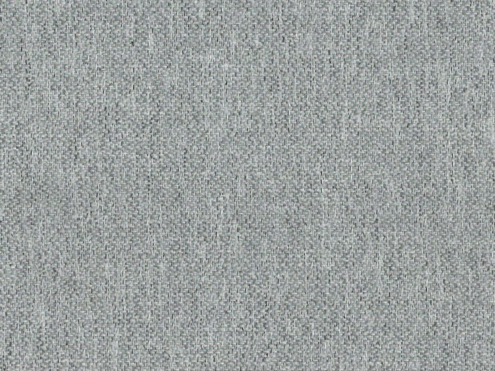Close-up of cool blue-grey chenille with fine vertical striations and mottled texture