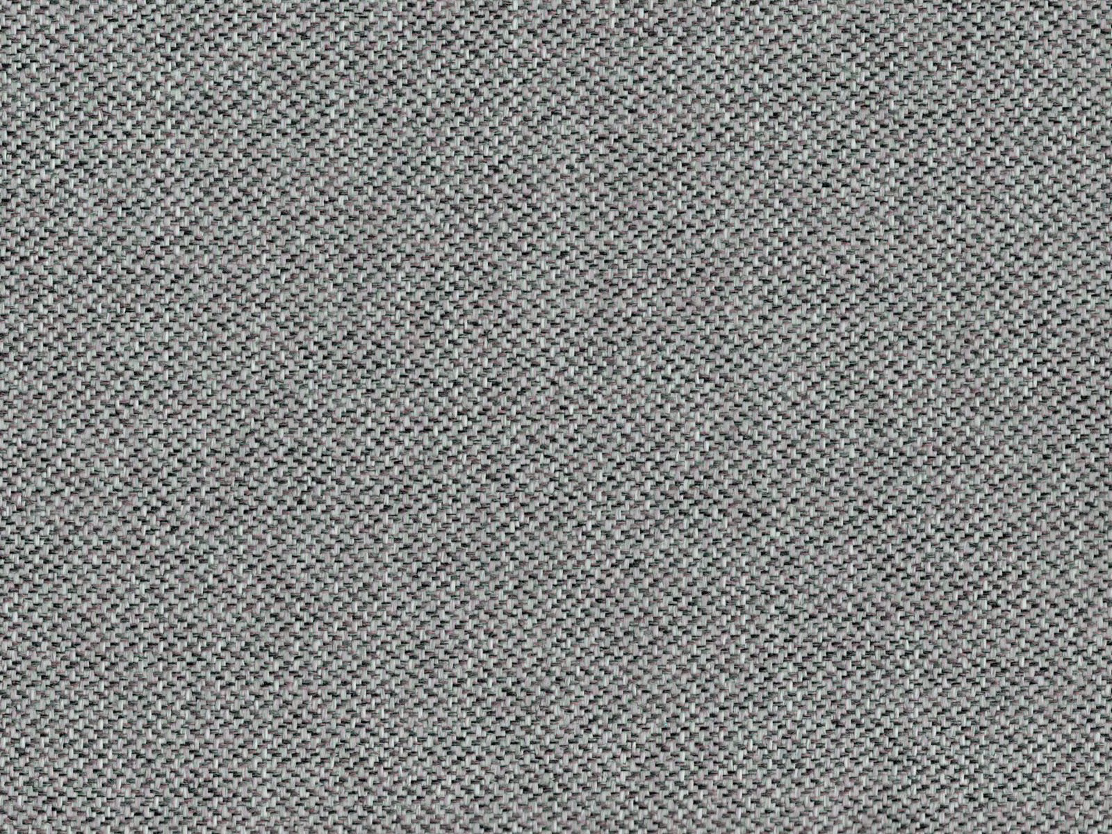 Close view of cool grey chenille with fine charcoal diagonal woven texture