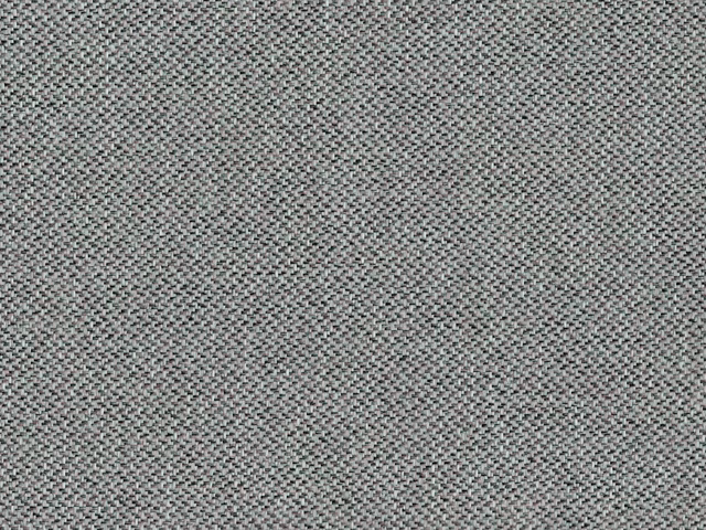 Close view of cool grey chenille with fine charcoal diagonal woven texture