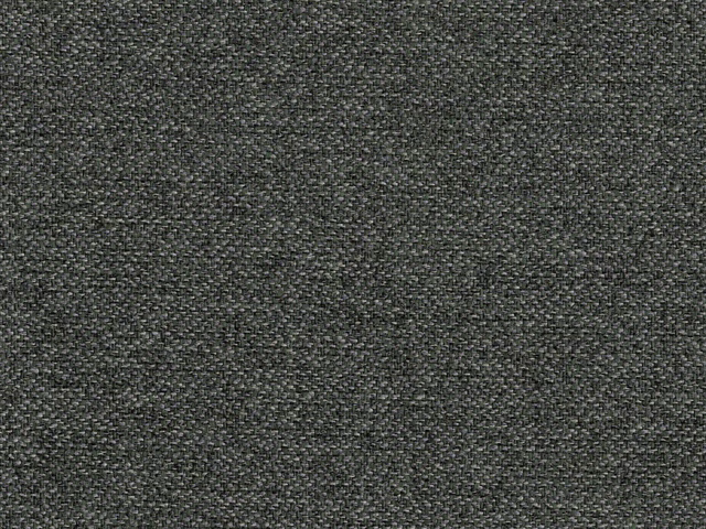Deep charcoal-grey chenille with a finely mottled, tightly woven upholstery texture