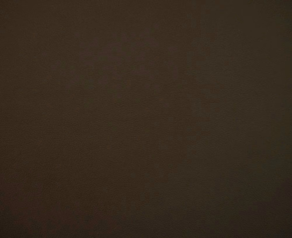 Deep olive-brown faux leather with a smooth, subtly grained surface