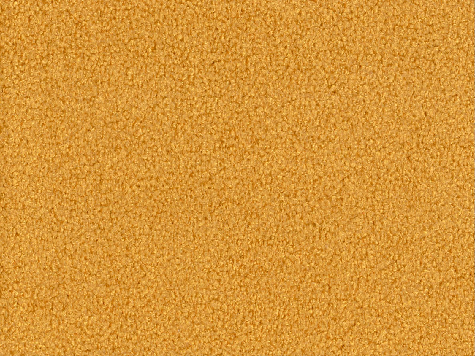 Warm ochre-gold fleece weave showing a softly nubby, tonal upholstery texture