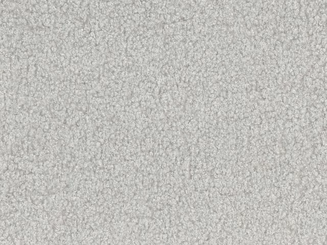 Pale cool-grey fleece weave with a softly flecked, nubby surface