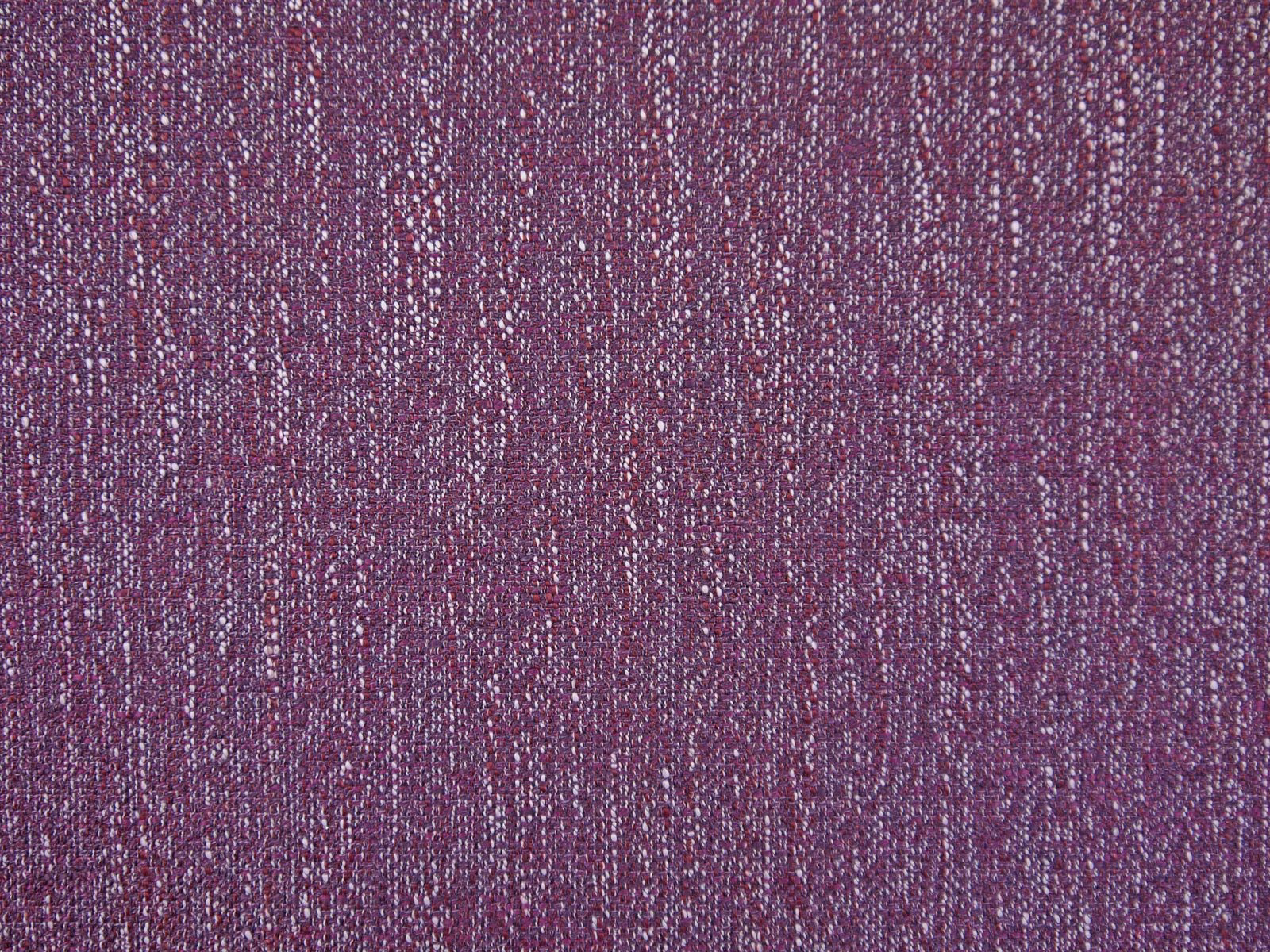 Dusky mulberry-purple chenille with fine vertical striations and blue-grey flecks