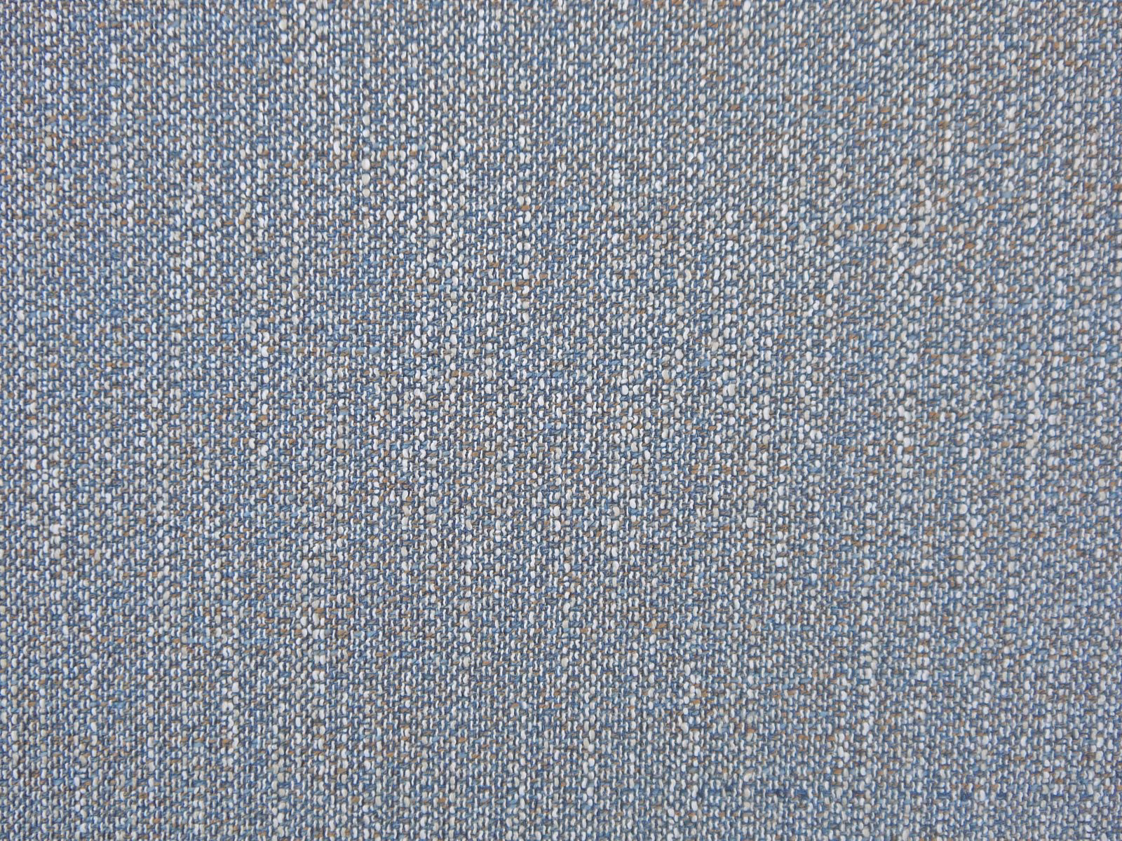 Mottled cool blue-grey chenille with pale flecks and a fine woven texture