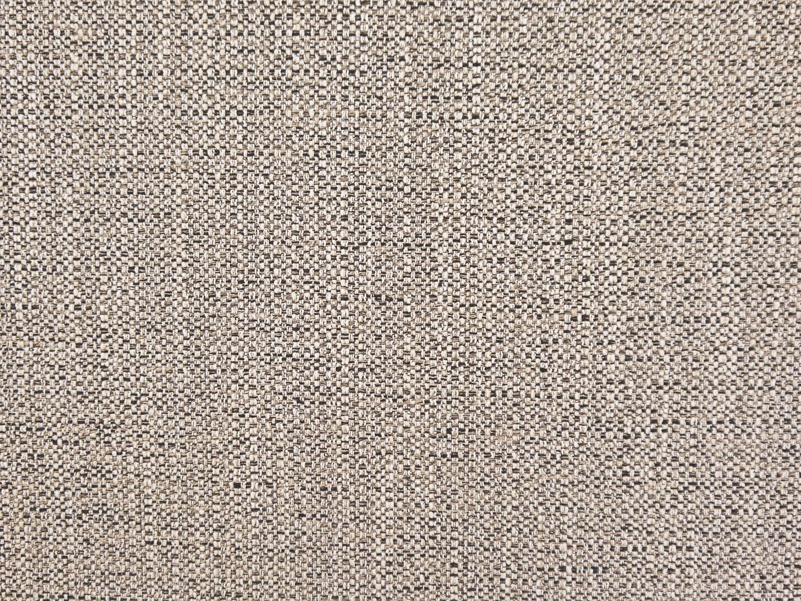Warm taupe-beige chenille with a tiny charcoal-and-cream flecked weave