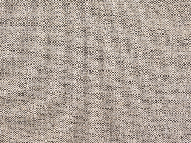 Warm taupe-beige chenille with a tiny charcoal-and-cream flecked weave