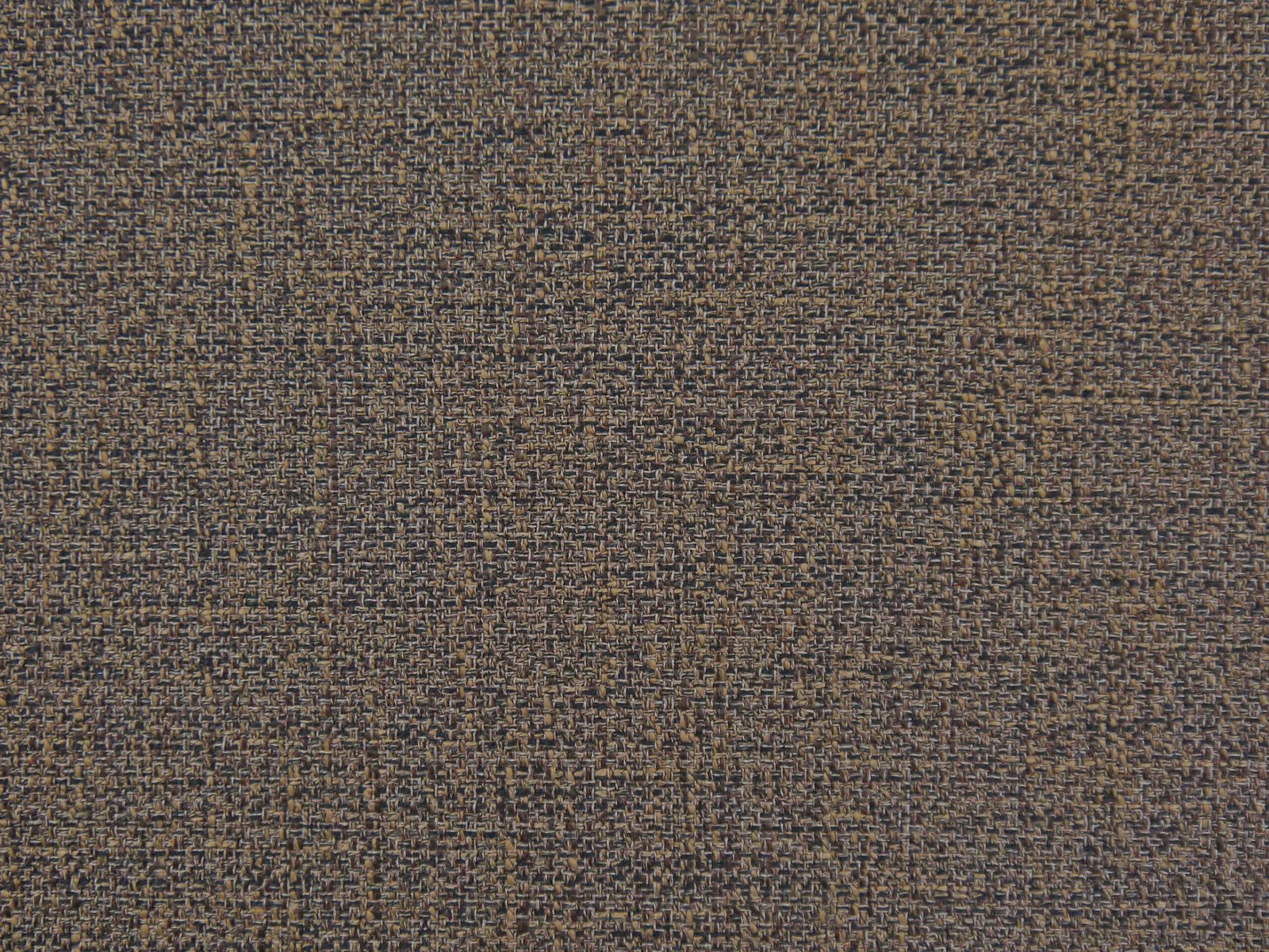 Close-up of charcoal taupe chenille with mottled brown-grey woven texture