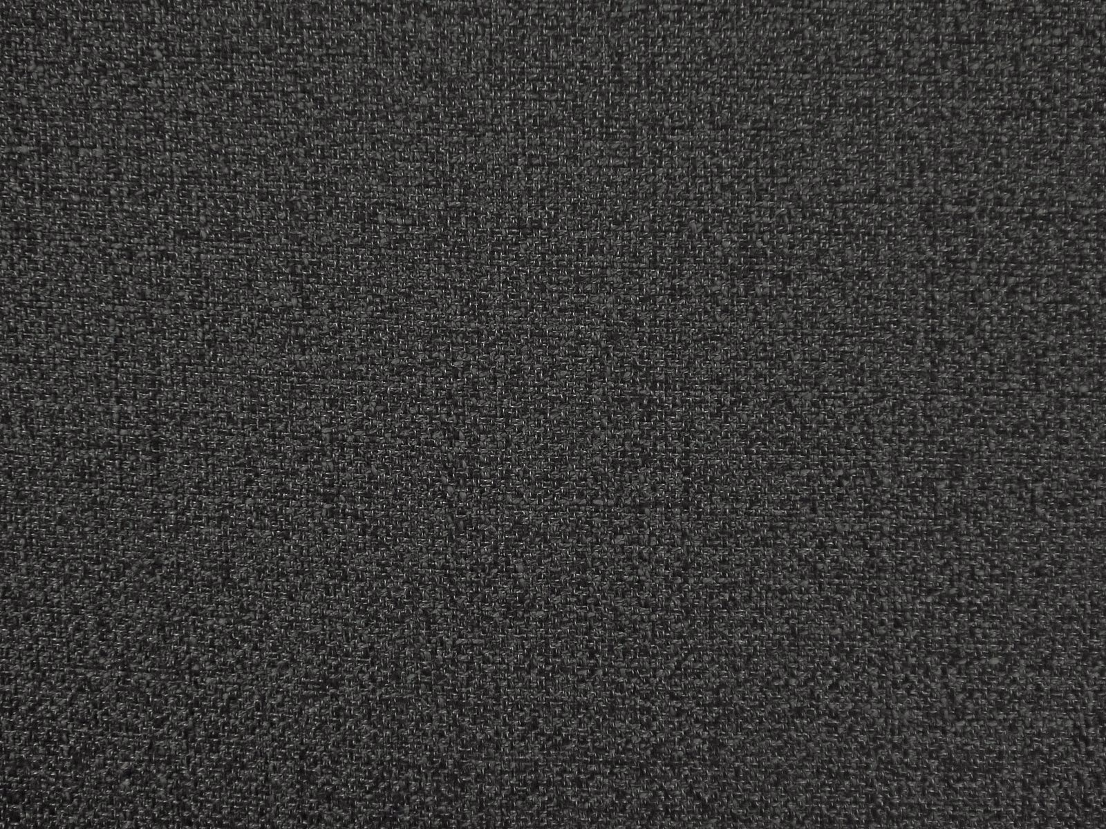 Deep charcoal-grey chenille with a fine mottled woven texture and subtle graphite variation