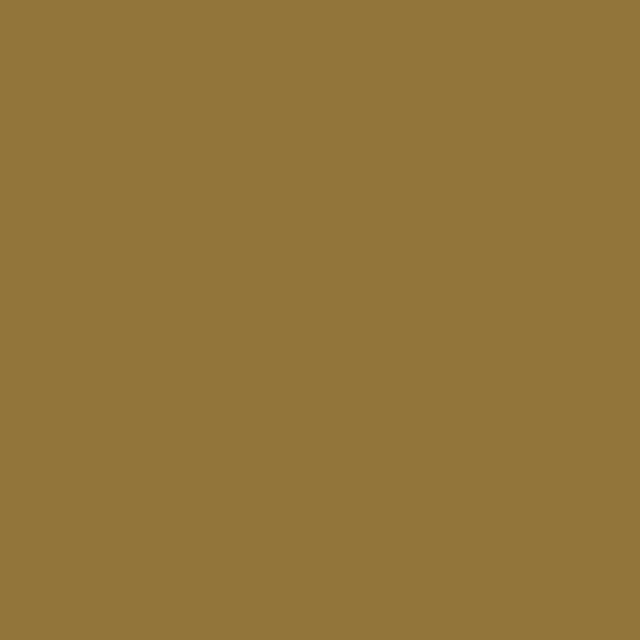 a flat tile of warm ochre brown paint