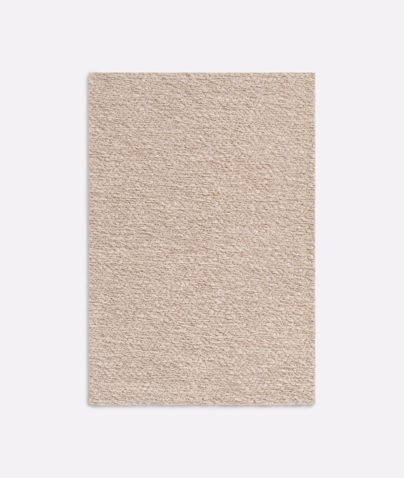 Pale warm greige chenille with softly nubby, subtly horizontal surface texture
