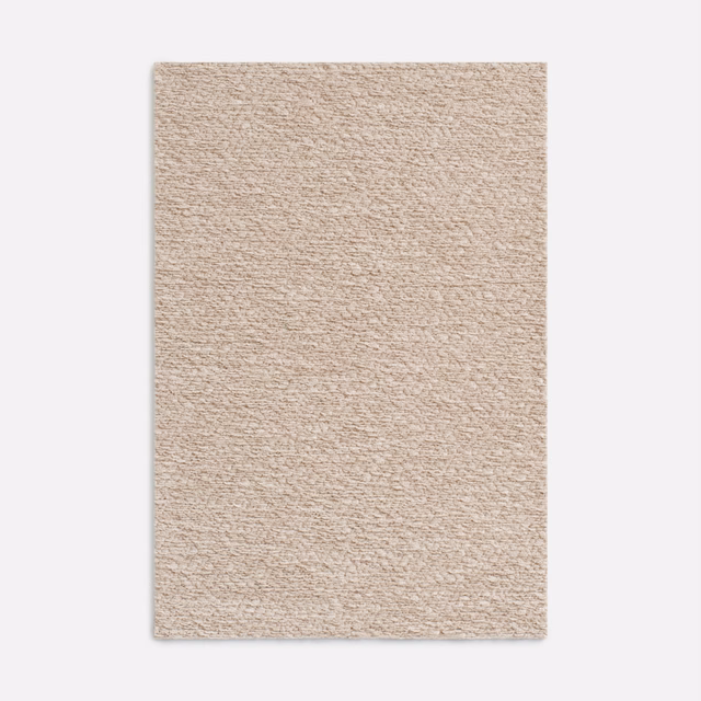 Pale warm greige chenille with softly nubby, subtly horizontal surface texture