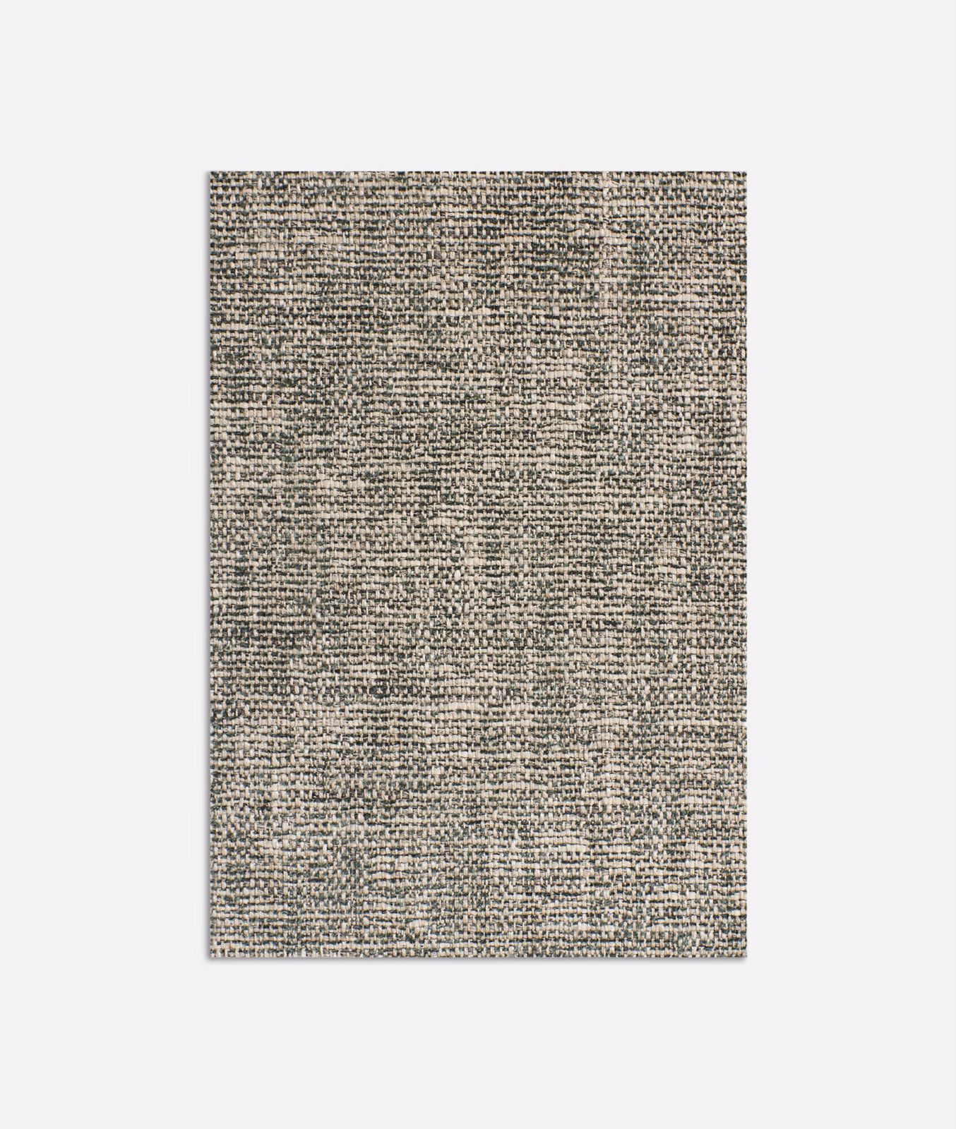 Mottled taupe-grey chenille with a dense, nubby woven texture
