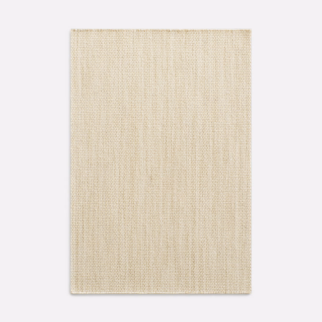 Soft ivory cream woven swatch with fine vertical striations and subtle texture