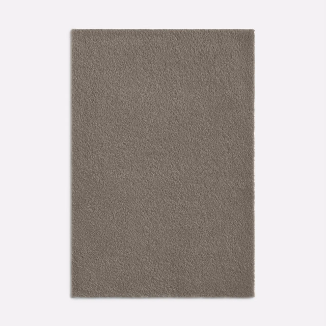 Warm taupe-grey alpaca-like nap with a softly mottled plain woven surface